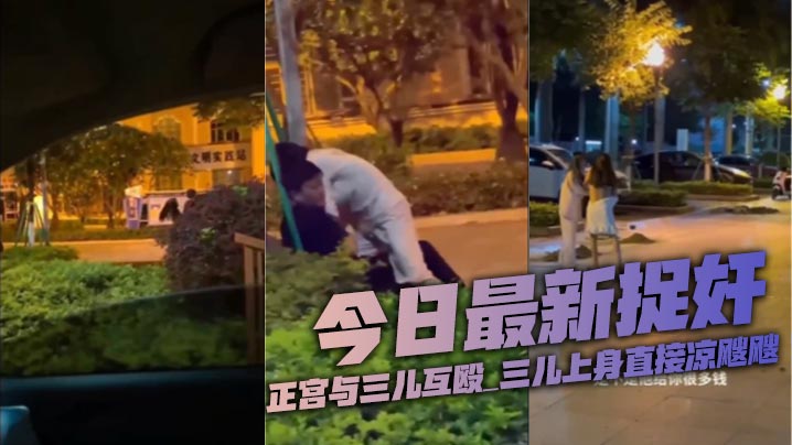 正宫撕逼小三!裸殴暴打巨乳,骚穴被狂扣喷水!