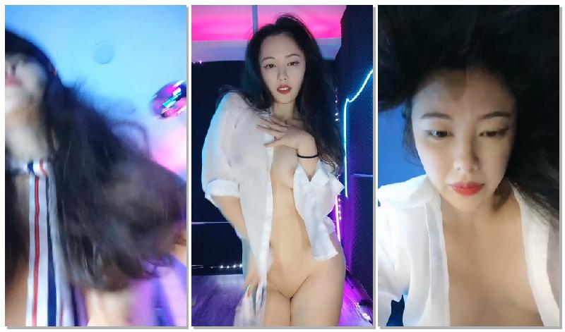 [本土無碼中文]鋼管舞女神的誘惑，制服高跟露臉無毛白虎逼性感好身材精彩大秀直播